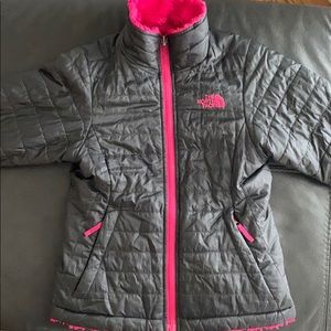 North face reversible jacket